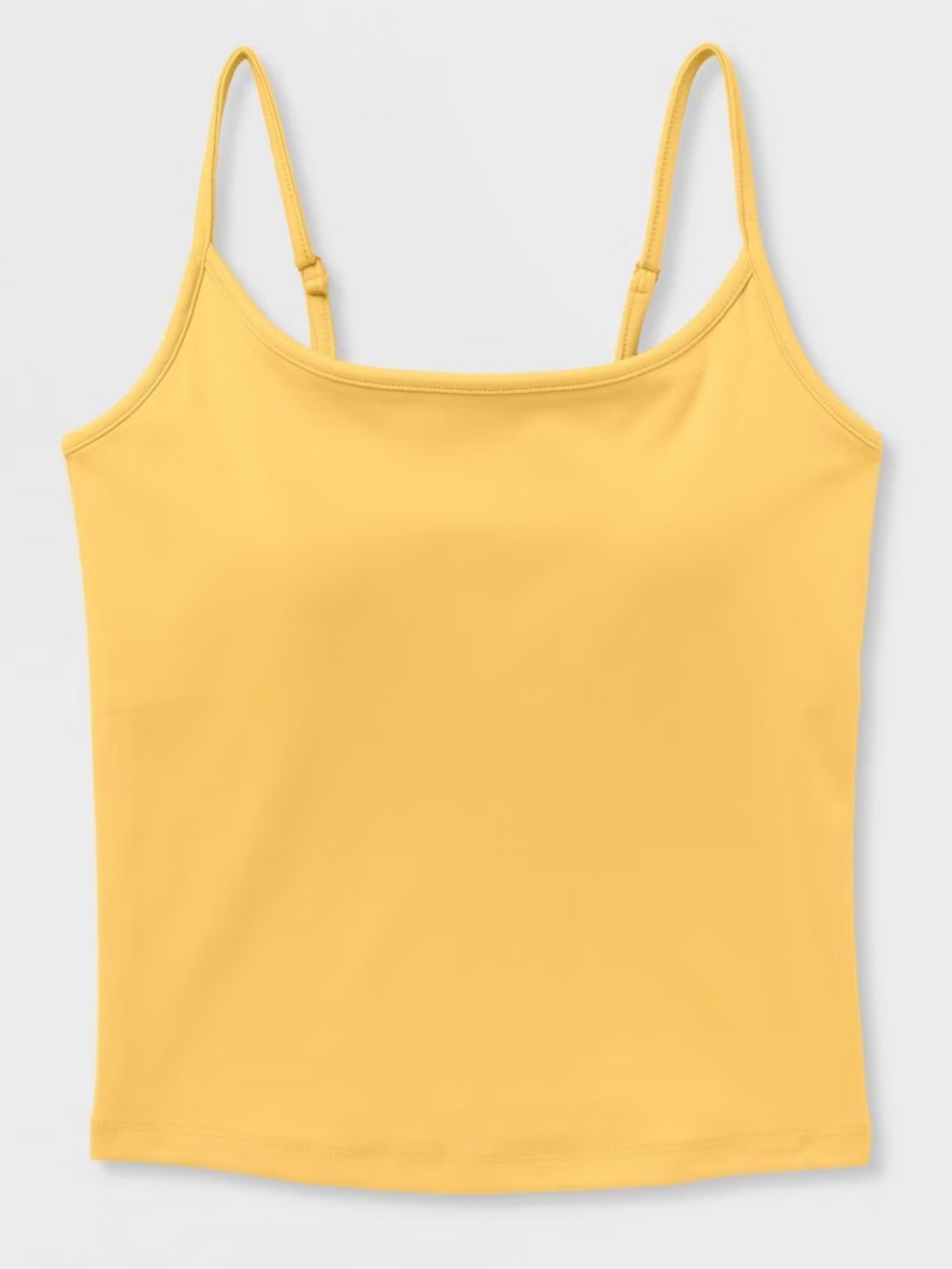 wild fable Yellow Adjustable Strap Camisole